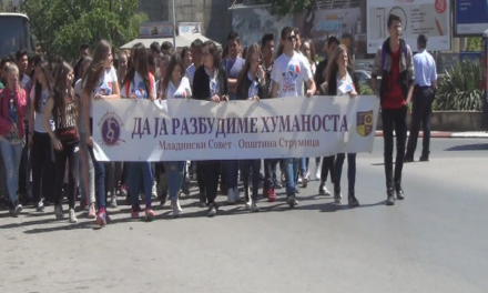 Велигденски хуманитарен марш на Младинскиот совет